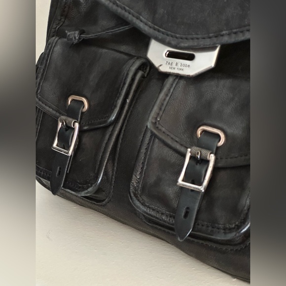 Rag & Bone - Small Field Backpack - black leather - Picture 11 of 16
